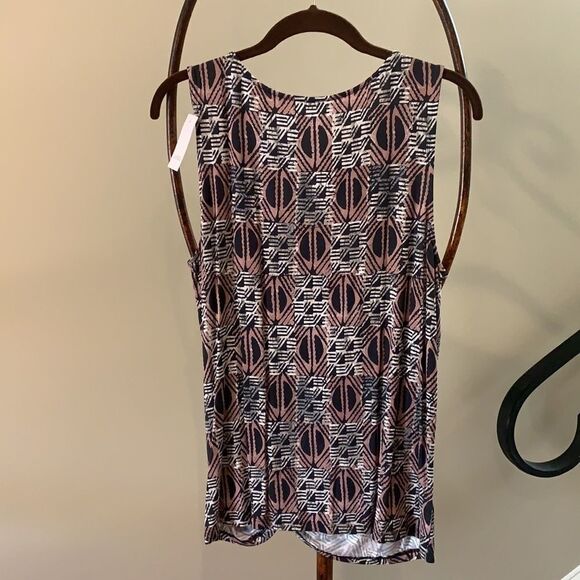 LOFT Sleeveless Knot Front Top NWT - Picture 4 of 6